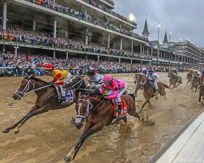 Kentucky Derby Painting By Numbers Kits