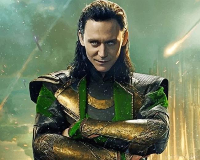 Loki Tom Hiddleston Painting By Numbers Kits