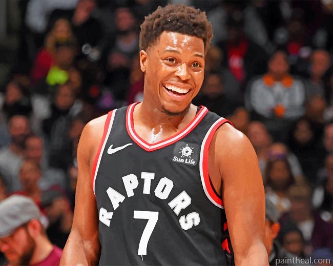 Kyle Lowry Smiling Painting By Numbers Kits