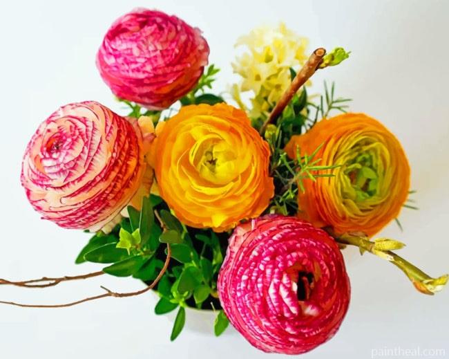 Spring Flowers Painting By Numbers Kits