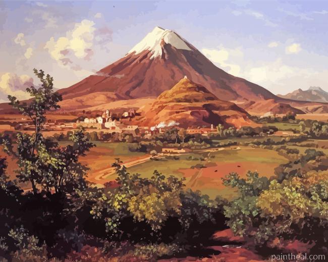 Popocatepetl Mexico Painting By Numbers Kits