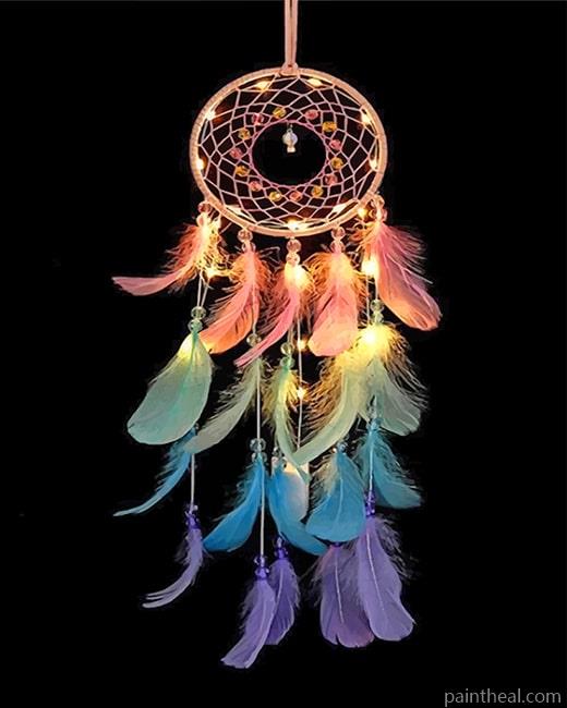 Colorful Dream Catcher Painting By Numbers Kits