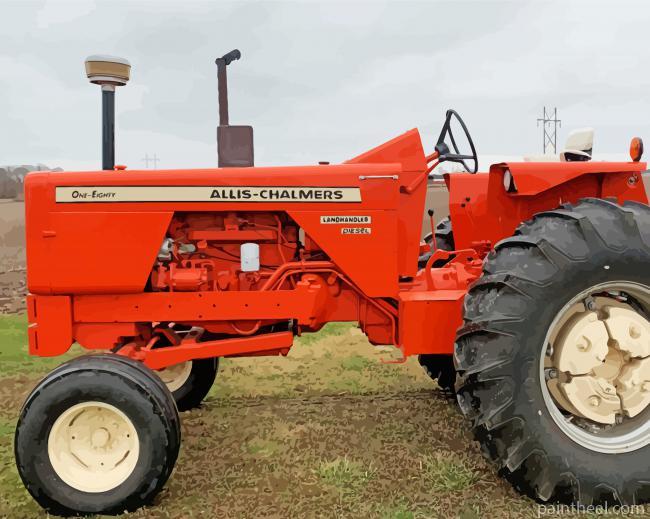 Aesthetic Allis Chalmers Painting By Numbers Kits