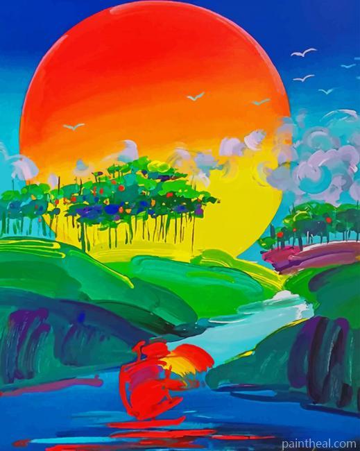 Peter Max Without Borders Painting By Numbers Kits