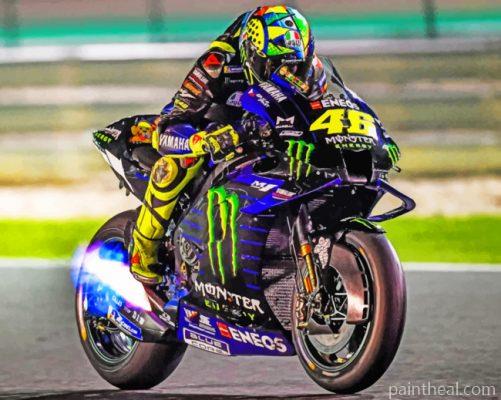 Valentino Rossi Painting By Numbers Kits