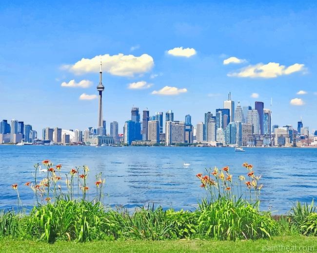 Toronto Islands Canada NEW Painting By Numbers Kits