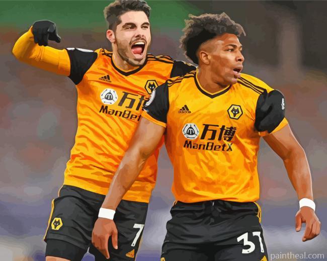 Aesthetic Wolverhampton Wanderers Painting By Numbers Kits