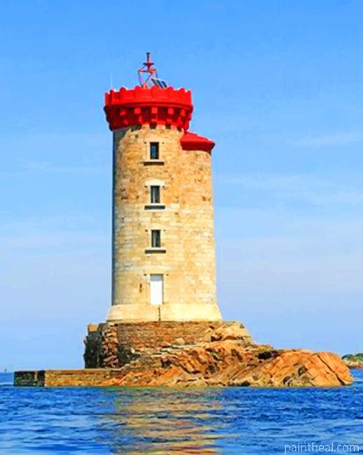 Phare De La Croix Lighthouses Painting By Numbers Kits