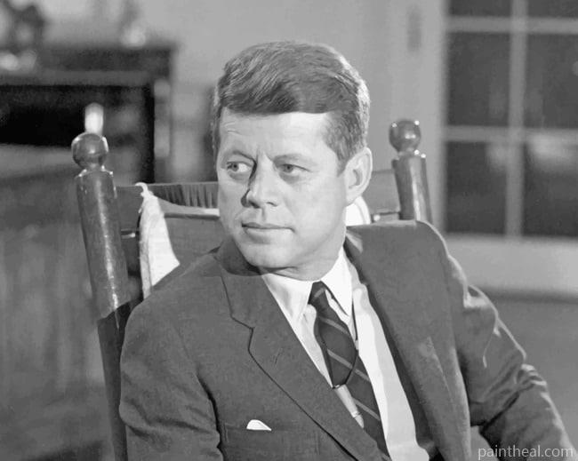 USA President Kennedy Painting By Numbers Kits