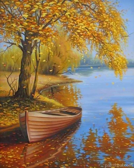 Aesthetic Boat NEW Painting By Numbers Kits