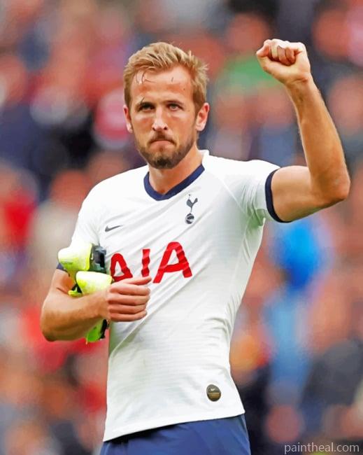 Harry Kane Tottenham Painting By Numbers Kits