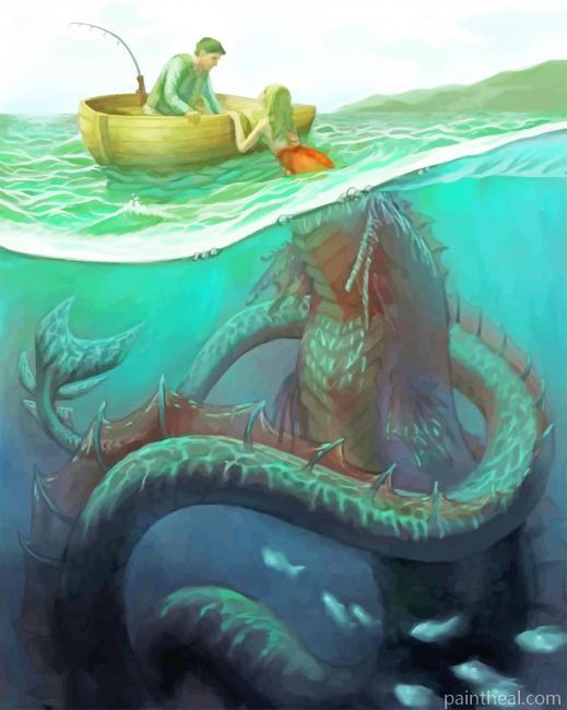 Not So Little Mermaid NEW Painting By Numbers Kits
