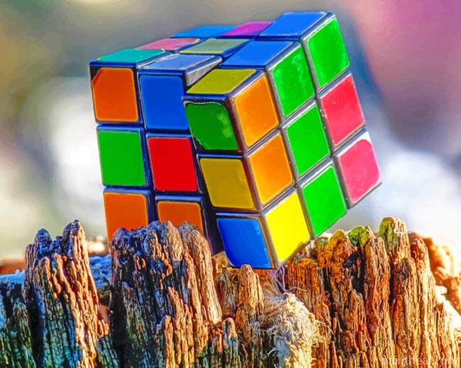 Rubik's Cube Painting By Numbers Kits