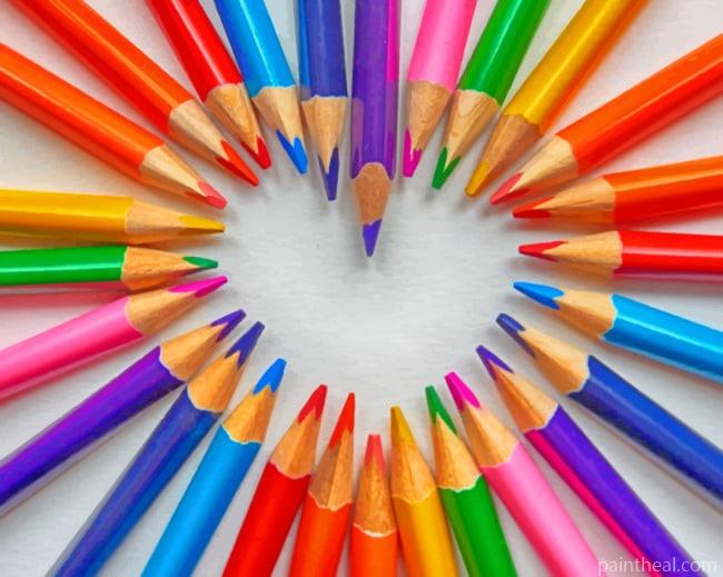Colorful Pencils Painting By Numbers Kits