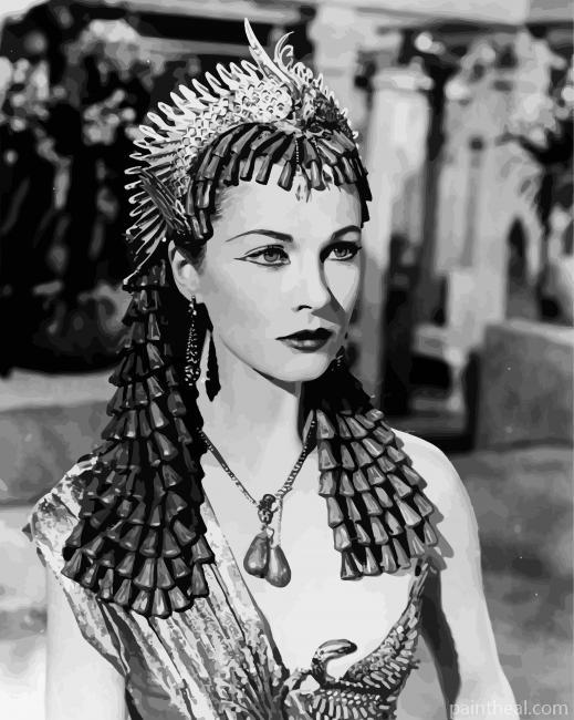 Vivien Leigh Cleopatra Painting By Numbers Kits