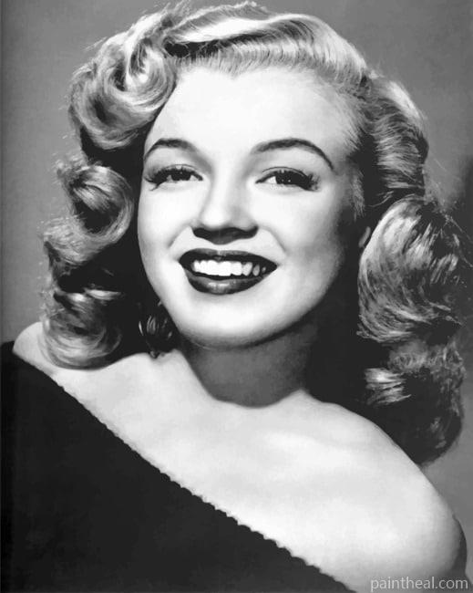 Classic Actress Marilyn Monroe Painting By Numbers Kits