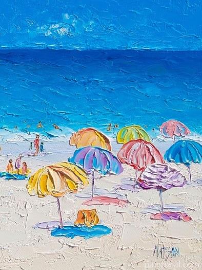 Summer Beach Seascape Painting By Numbers Kits