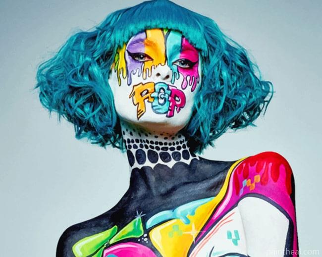 Body Art Painting By Numbers Kits