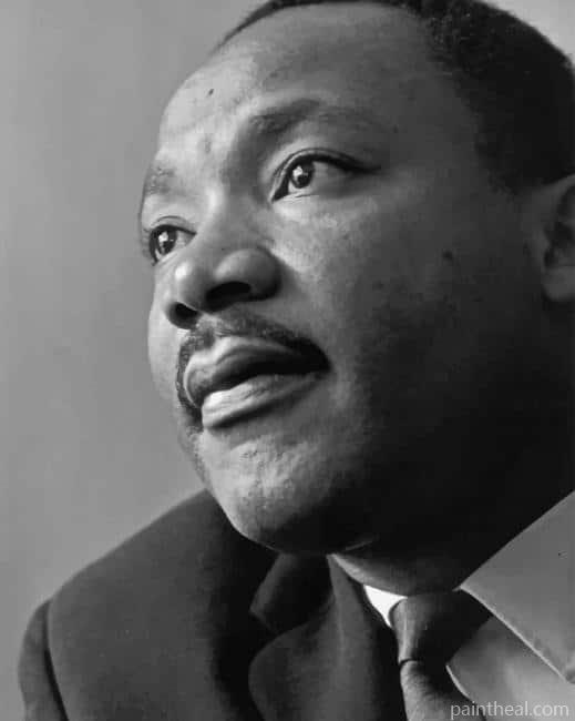 Martin Luther King Junior Painting By Numbers Kits