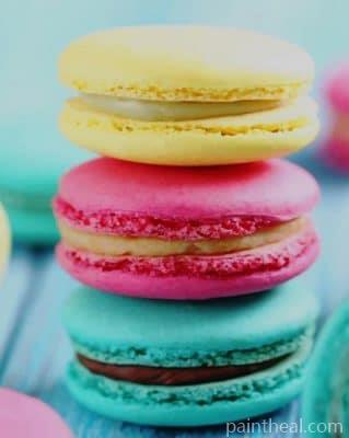 Colored Macarons Painting By Numbers Kits