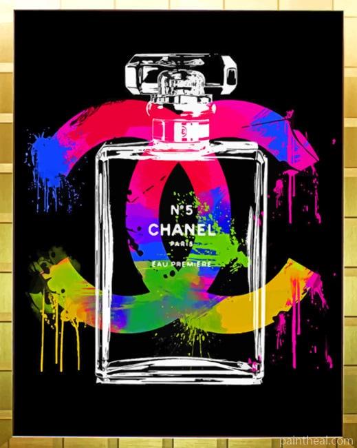 Chanel Poster Painting By Numbers Kits