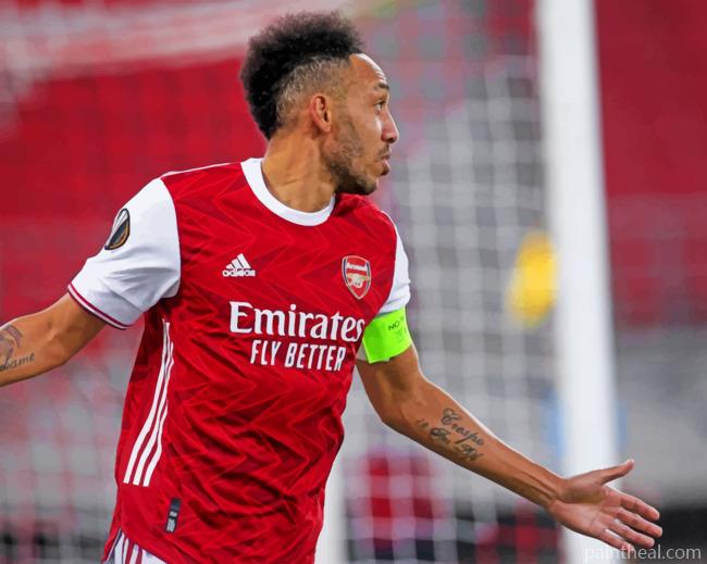 Pierre-Emerick Aubameyang Painting By Numbers Kits