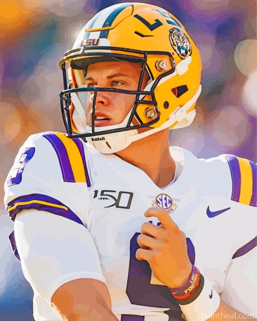 LSU Football Painting By Numbers Kits