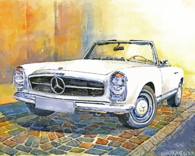 Classic Mercedes Art Painting By Numbers Kits