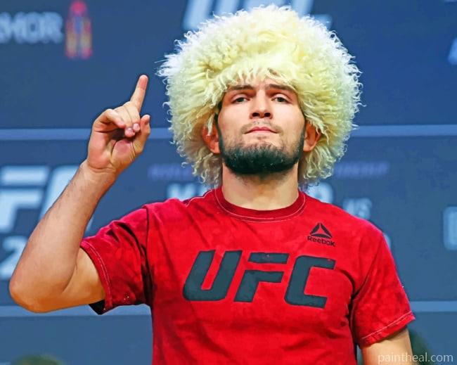 Khabib Nurmagomedov Painting By Numbers Kits