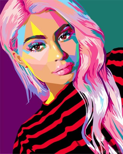 Kylie Jenner Painting By Numbers Kits