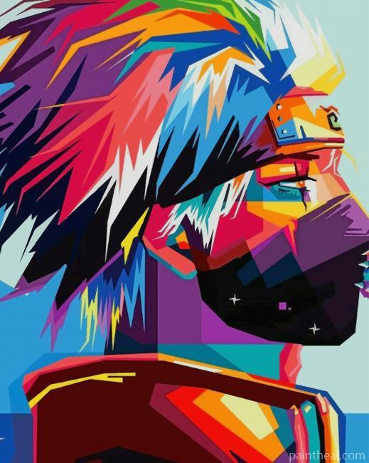 Colorful Naruto NEW Painting By Numbers Kits