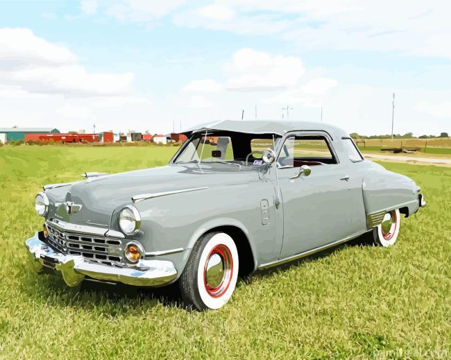 Grey Studebaker Painting By Numbers Kits