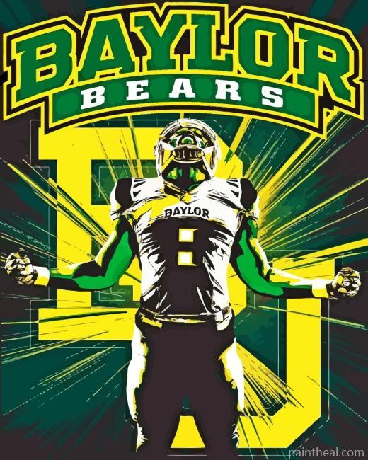 Baylor Bears Logo Painting By Numbers Kits