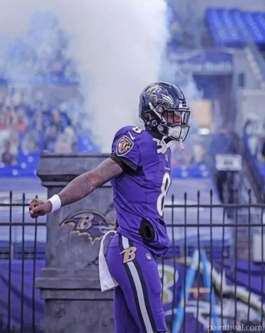 Baltimore Ravens Sport Painting By Numbers Kits