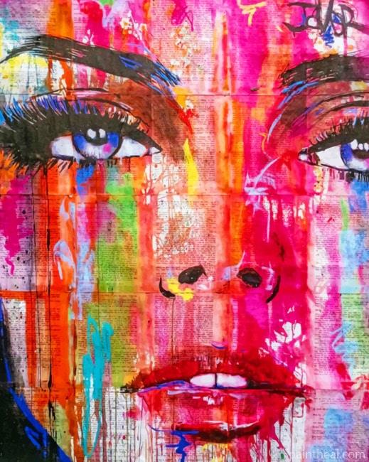 Colorful Face Painting By Numbers Kits