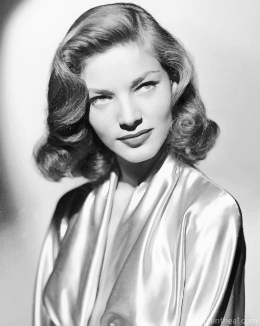 Lauren Bacall Actress Painting By Numbers Kits