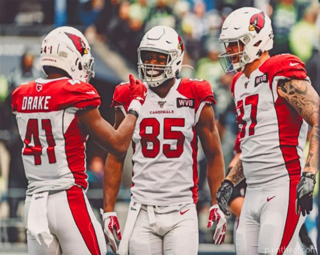 Arizona Cardinals Football Team Painting By Numbers Kits