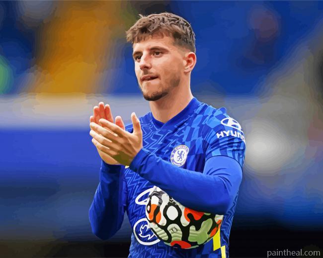 Footballer Player Mason Mount Painting By Numbers Kits