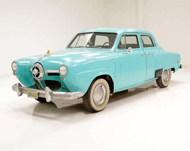 Cyan Studebaker Painting By Numbers Kits