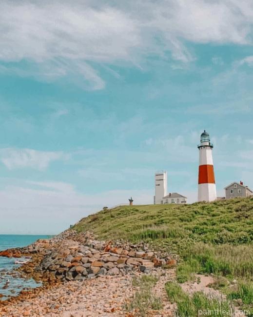 Montauk Lighthouse Museum Painting By Numbers Kits