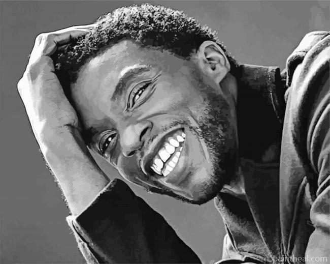 Chadwick Aaron Boseman Painting By Numbers Kits