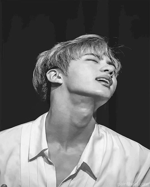 Jin BTS NEW Painting By Numbers Kits