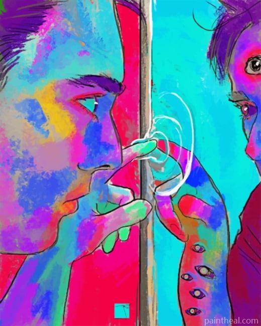 Trippy Third Eye Painting By Numbers Kits