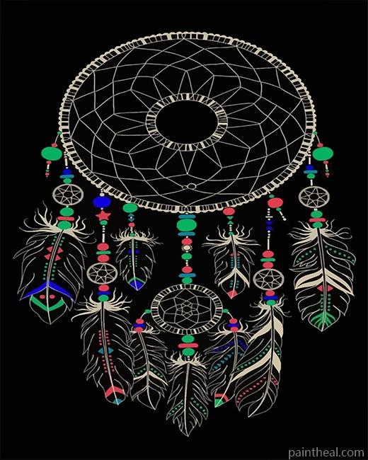 Dream Catcher Painting By Numbers Kits