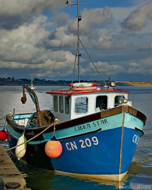 Fishing Trawler NEW Painting By Numbers Kits