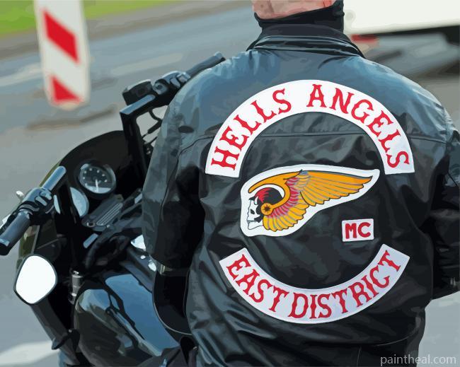 Hells Angels Painting By Numbers Kits