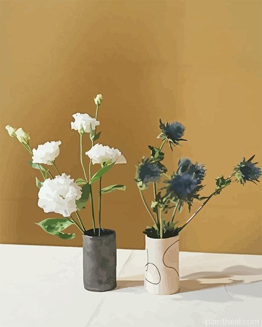 Ikebana Vases Painting By Numbers Kits