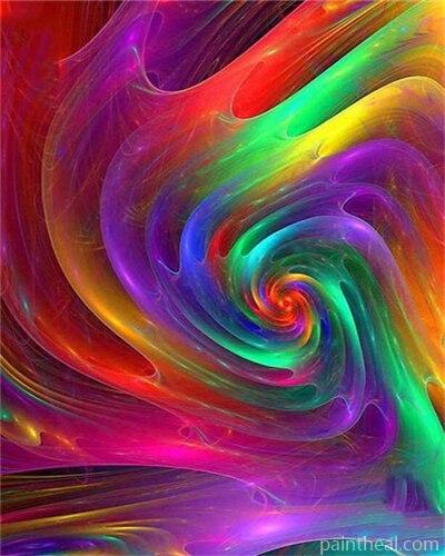 Magic Mixture Of Colors Painting By Numbers Kits
