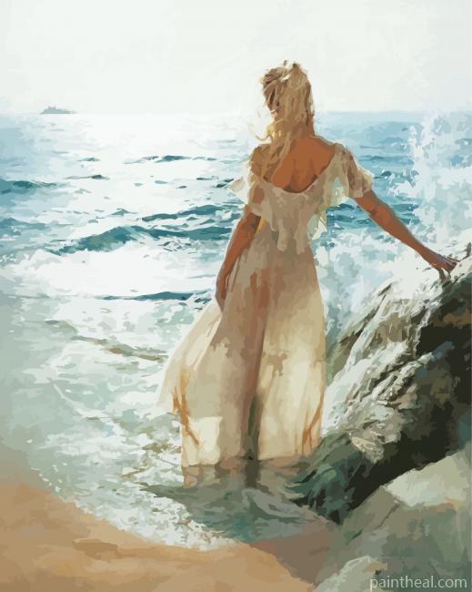 Vicente Romero Seascape Painting By Numbers Kits