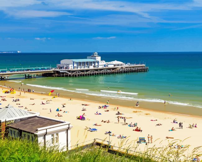 The Bournemouth Pier Painting By Numbers Kits
